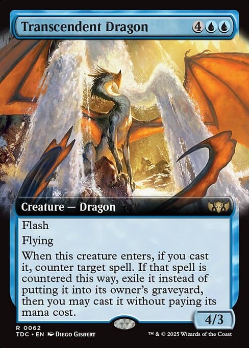 Transcendent Dragon from Tarkir: Dragonstorm Commander (Rare)