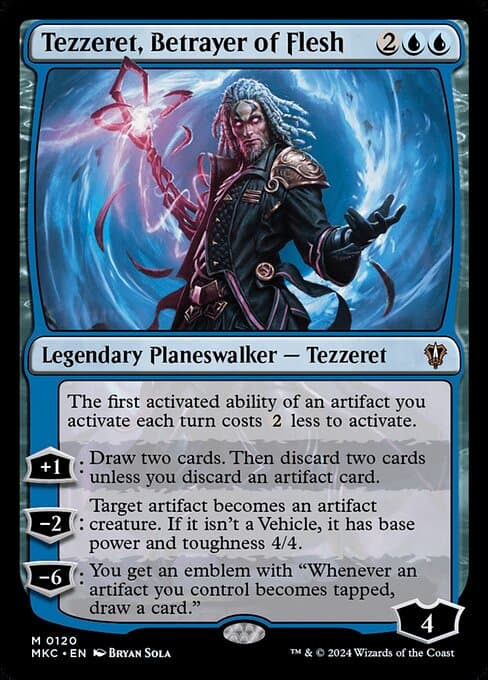 Tezzeret, Betrayer of Flesh (Mythic)