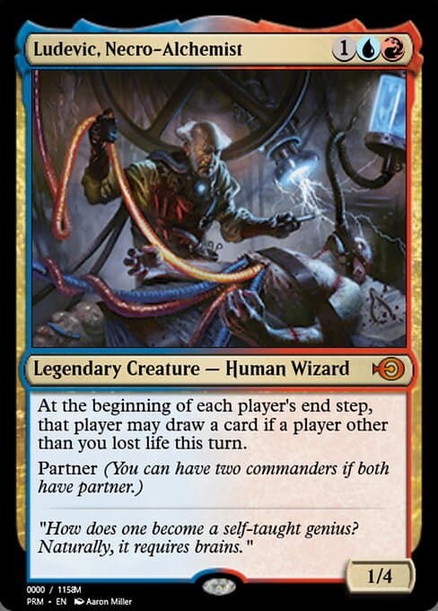 Ludevic, Necro-Alchemist from Magic Online Promos (Mythic)