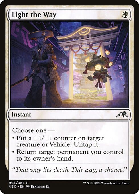 Light the Way from Kamigawa: Neon Dynasty (Common)