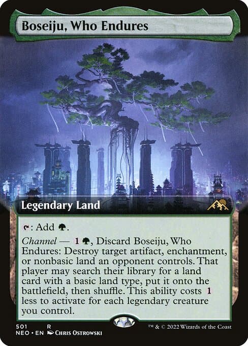 Boseiju, Who Endures from Kamigawa: Neon Dynasty (Rare)