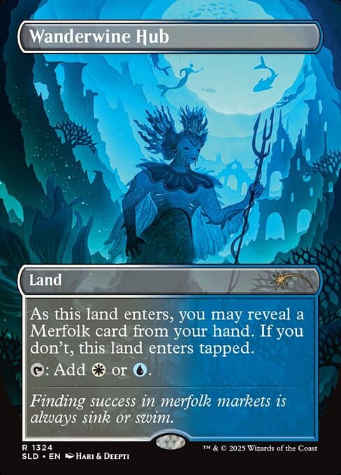 Wanderwine Hub from Secret Lair Drop (Rare)