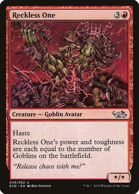 Reckless One from Duel Decks Anthology: Elves vs. Goblins (Uncommon)