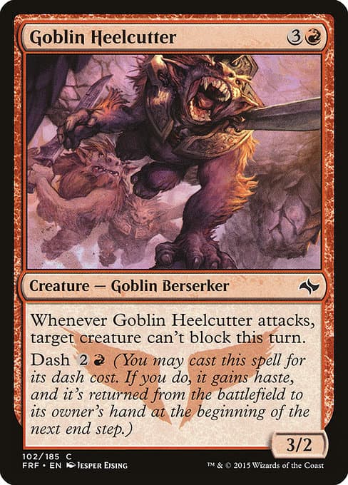 Goblin Heelcutter from Fate Reforged (Common)