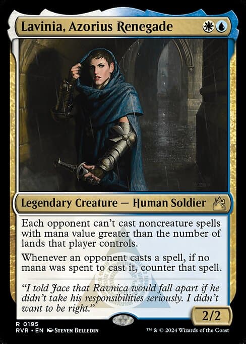 Lavinia, Azorius Renegade from Ravnica Remastered (Rare)