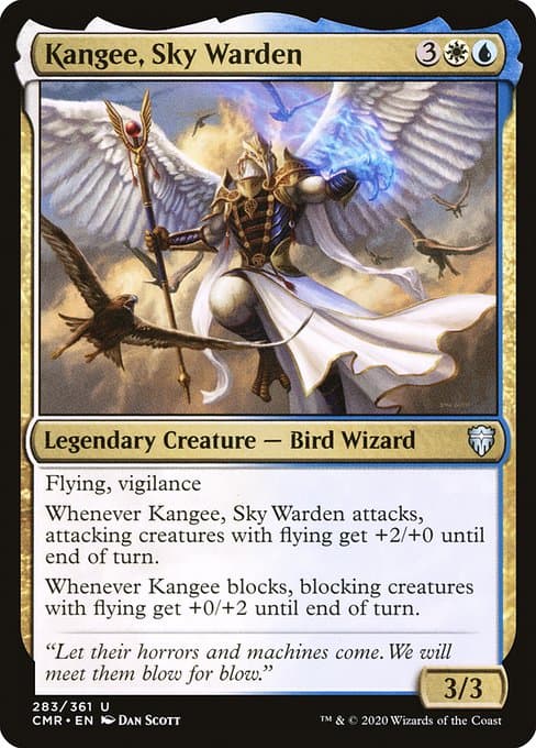 Kangee, Sky Warden from Commander Legends (Uncommon)