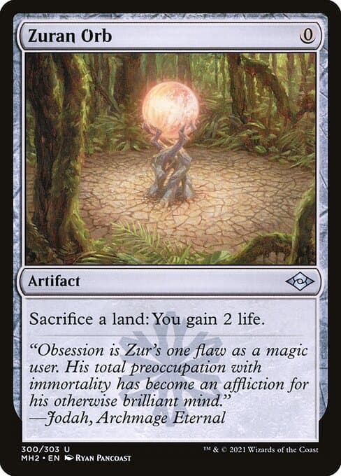 Zuran Orb from Modern Horizons 2 (Uncommon)