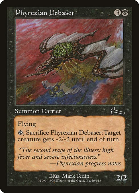 Phyrexian Debaser from Urza's Legacy (Common)