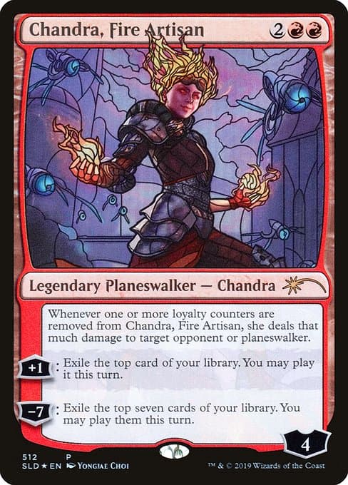 Chandra, Fire Artisan from Secret Lair Drop (Rare)