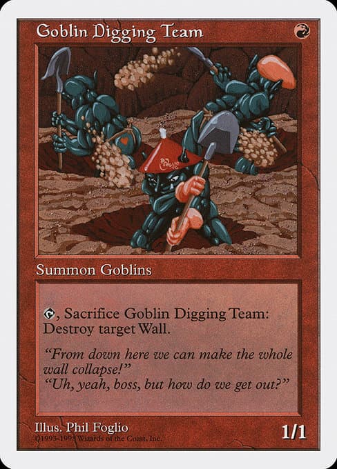 Goblin Digging Team (Common)