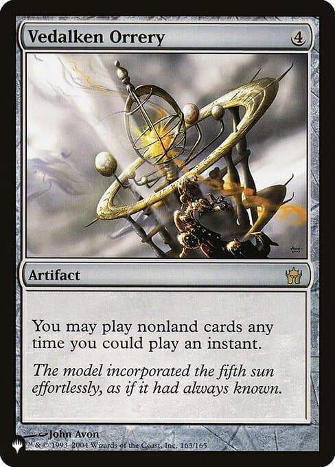 Vedalken Orrery from The List (Rare)