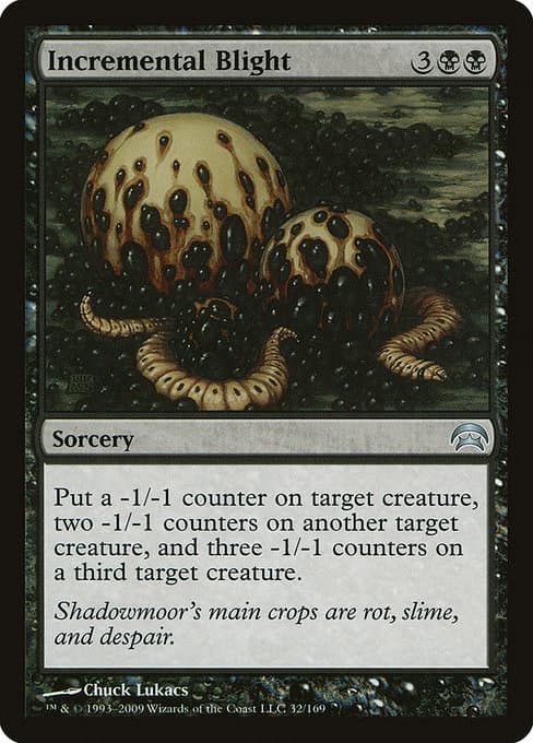 Incremental Blight from Planechase (Uncommon)