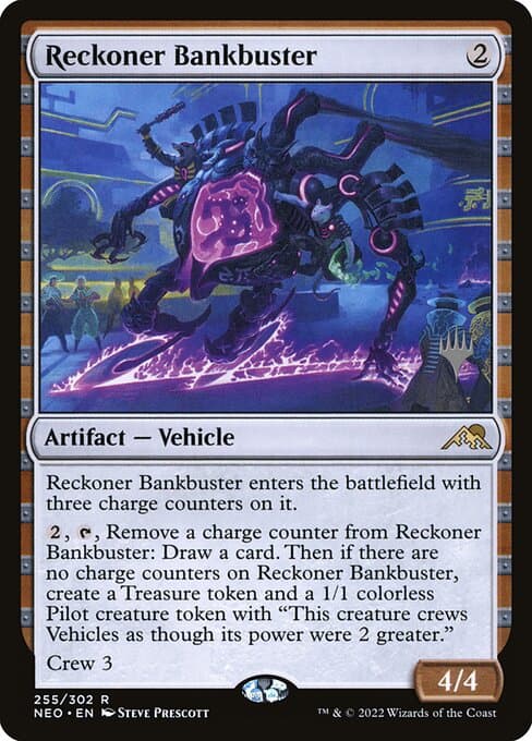 Reckoner Bankbuster from Kamigawa: Neon Dynasty Promos (Rare)