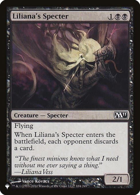 Liliana's Specter from The List (Common)