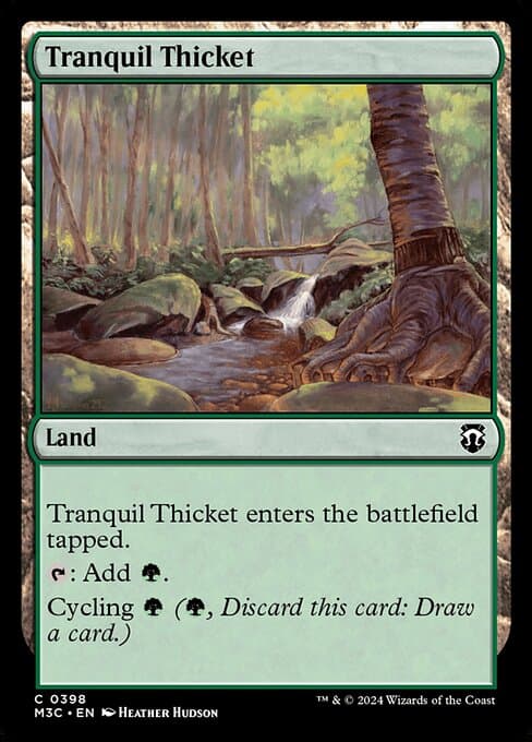 Tranquil Thicket from Modern Horizons 3 Commander (Common)