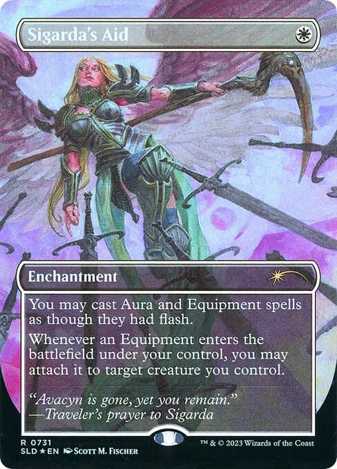 Sigarda's Aid from Secret Lair Drop (Rare)