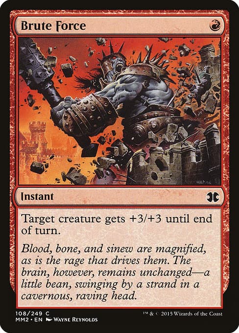 Brute Force from Modern Masters 2015 (Common)