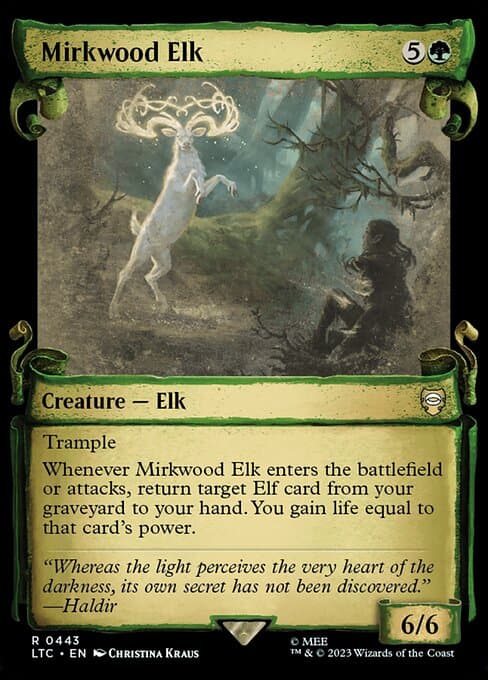 Mirkwood Elk from Tales of Middle-earth Commander (Rare)