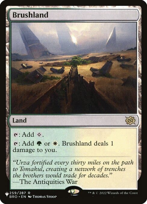 Brushland from The List (Rare)
