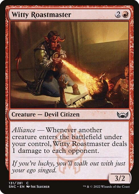 Witty Roastmaster from Streets of New Capenna (Common)