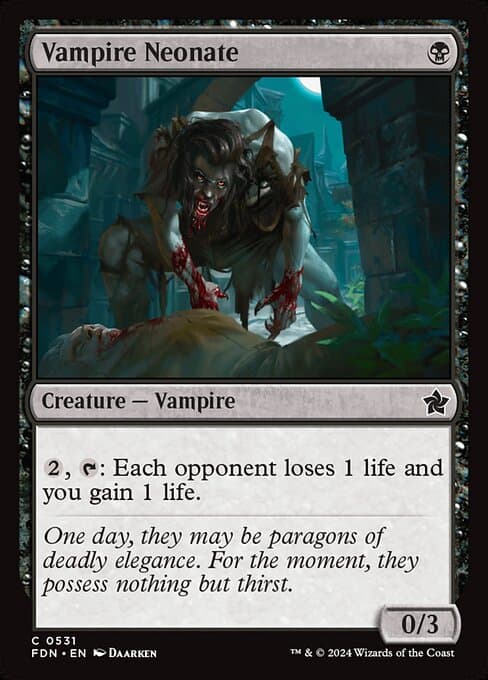 Vampire Neonate from Foundations (Common)