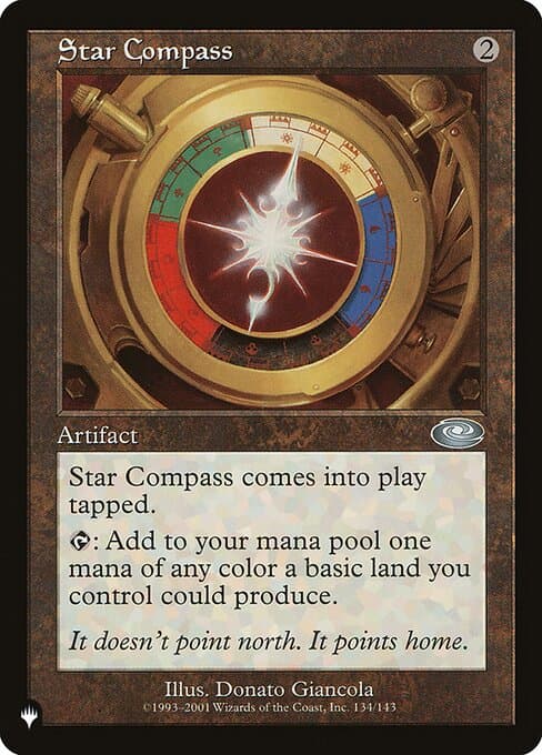 Star Compass from The List (Uncommon)