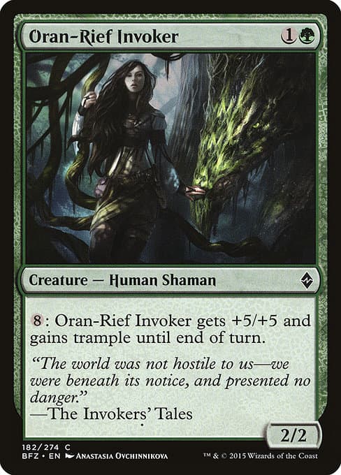 Oran-Rief Invoker from Battle for Zendikar (Common)