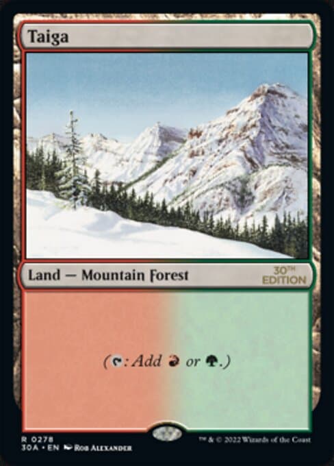 Taiga from 30th Anniversary Edition (Rare)