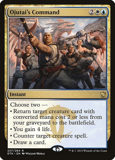 Ojutai's Command from Dragons of Tarkir (Rare)