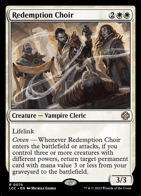 Redemption Choir from The Lost Caverns of Ixalan Commander (Rare)