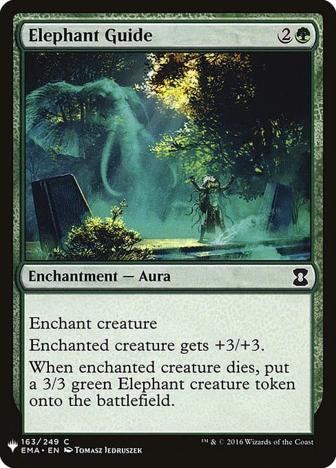 Elephant Guide from The List (Common)