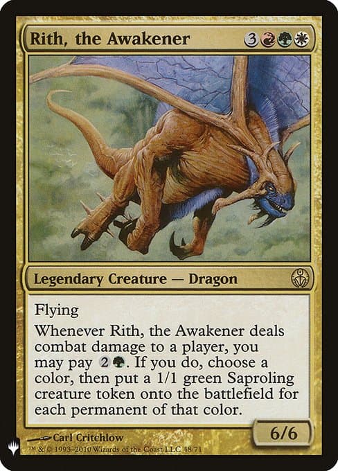 Rith, the Awakener from The List (Rare)