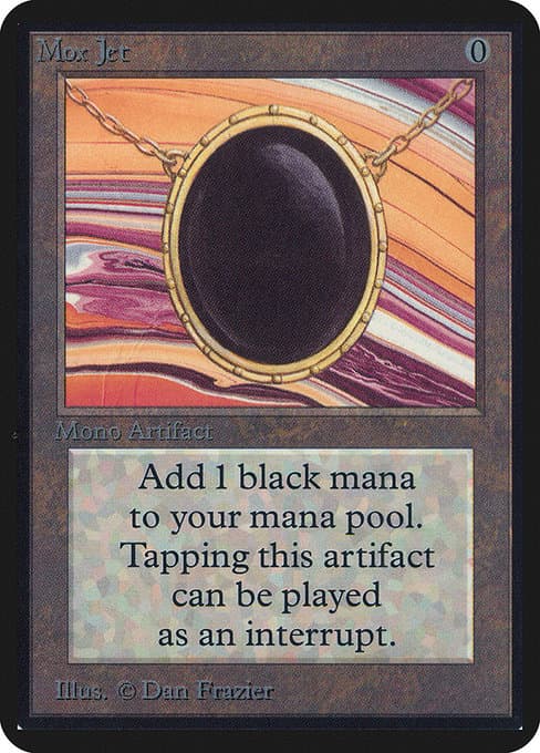 Mox Jet from Limited Edition Alpha (Rare)