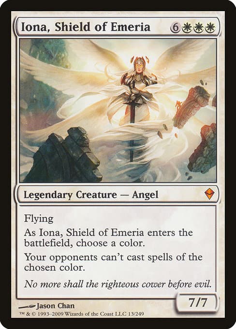 Iona, Shield of Emeria from Zendikar (Mythic)