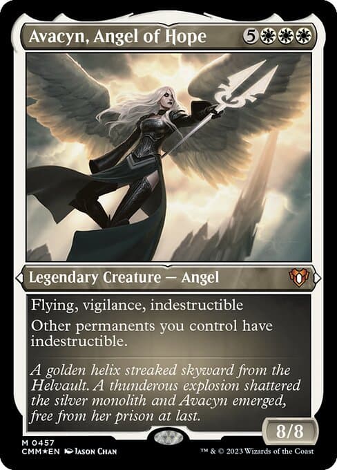 Avacyn, Angel of Hope from Commander Masters (Mythic)