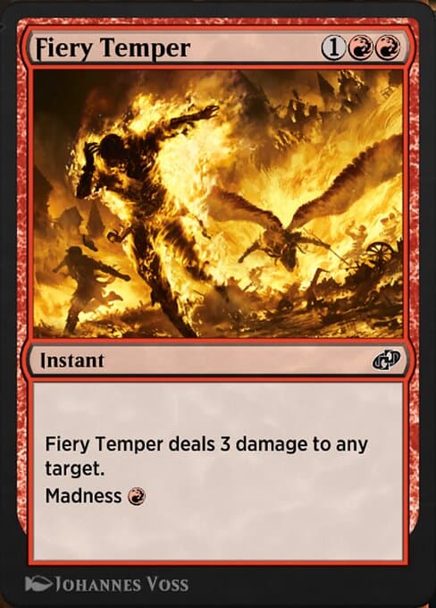 Fiery Temper from Jumpstart: Historic Horizons (Common)
