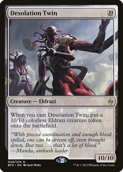 Desolation Twin from Battle for Zendikar (Rare)