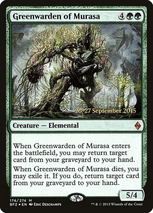 Greenwarden of Murasa (Mythic)