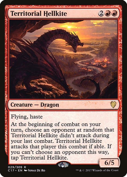 Territorial Hellkite from Commander 2017 (Rare)