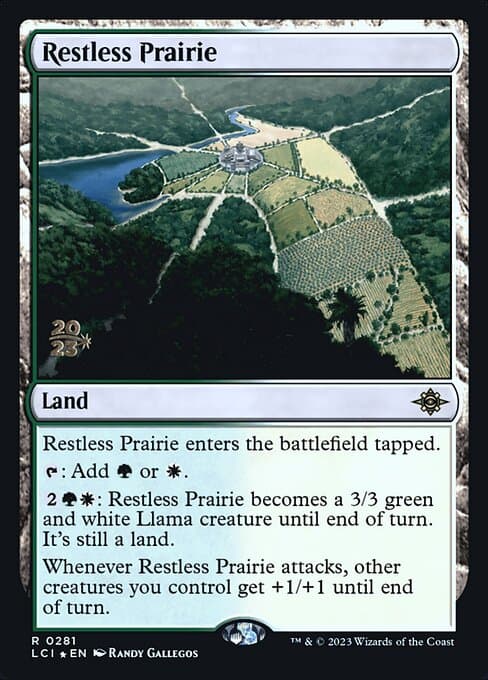 Restless Prairie from The Lost Caverns of Ixalan Promos (Rare)