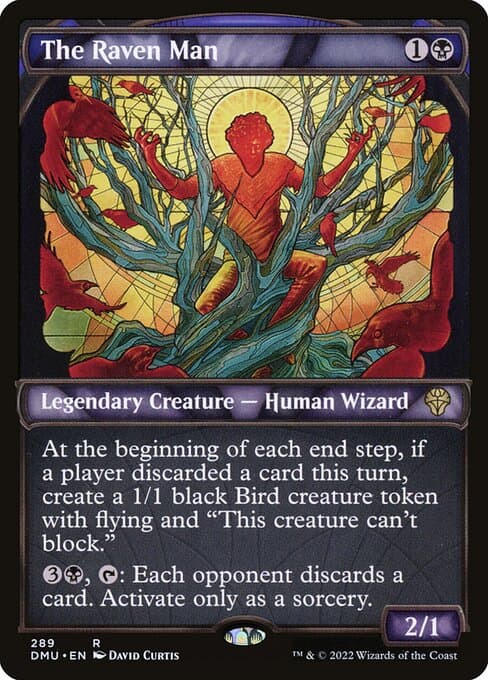 The Raven Man from Dominaria United (Rare)