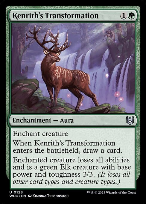 Kenrith's Transformation from Wilds of Eldraine Commander (Uncommon)