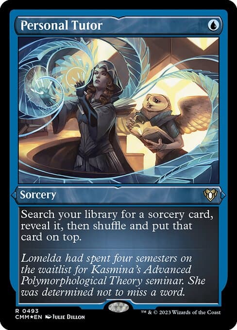 Personal Tutor from Commander Masters (Rare)