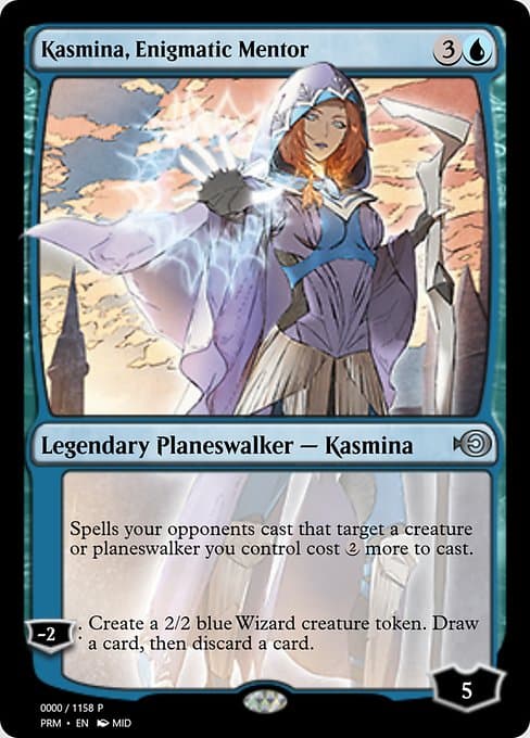 Kasmina, Enigmatic Mentor from Magic Online Promos (Uncommon)