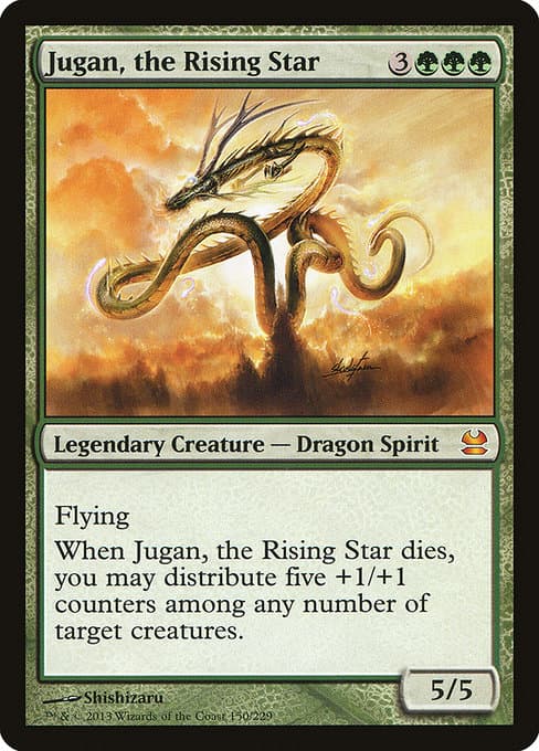 Jugan, the Rising Star from Modern Masters (Mythic)