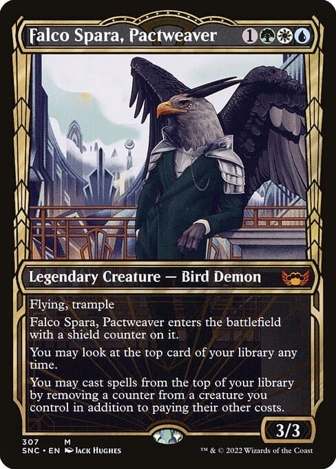 Falco Spara, Pactweaver from Streets of New Capenna (Mythic)