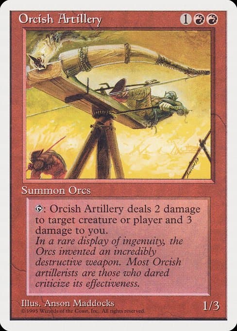 Orcish Artillery (Uncommon)