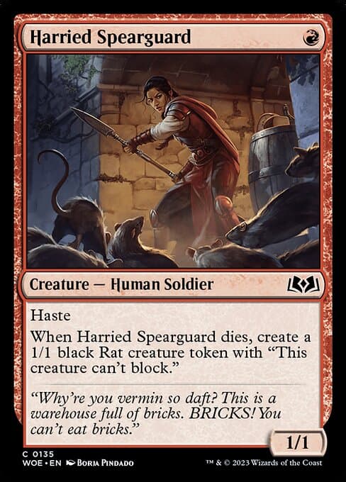 Harried Spearguard (Common)