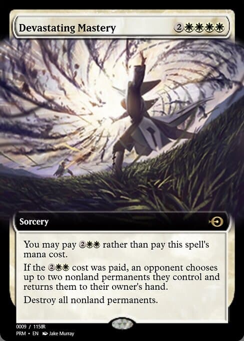 Devastating Mastery from Magic Online Promos (Rare)