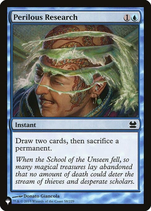 Perilous Research from The List (Common)